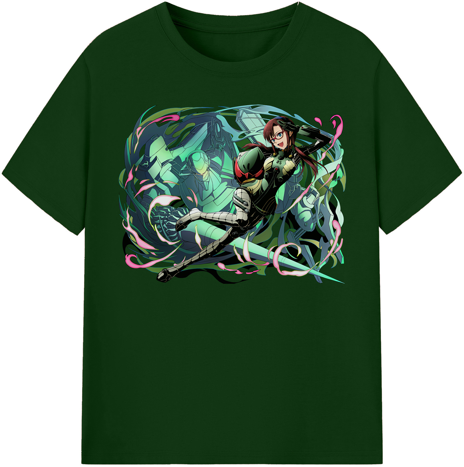 （画像用） EVA 新世紀エヴァンゲリオン 綿100％半袖Tシャツ（フロントプリント）